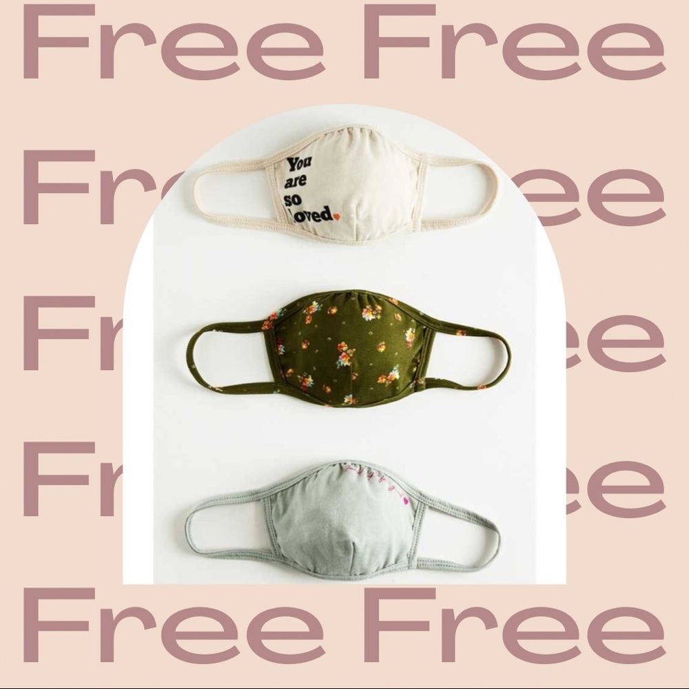 FREE Altar’d State 3 pc Face Masks w/ $50+ Spend
